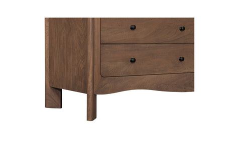Mabel 6 Drawer Dresser Dark Brown