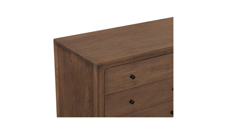 Mabel 6 Drawer Dresser Dark Brown