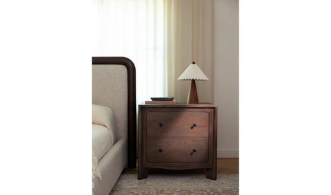 Mabel Nightstand Dark Brown