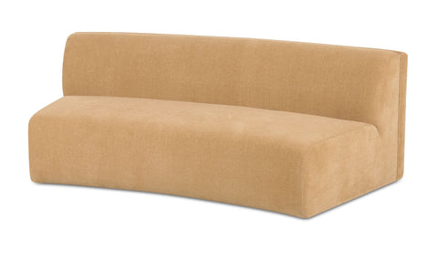 Naomi Concave Sofa Golden Yellow
