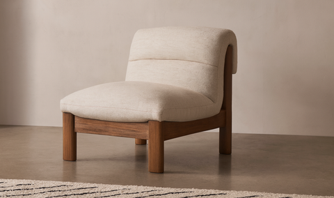 Pierce Accent Chair Flecked Beige