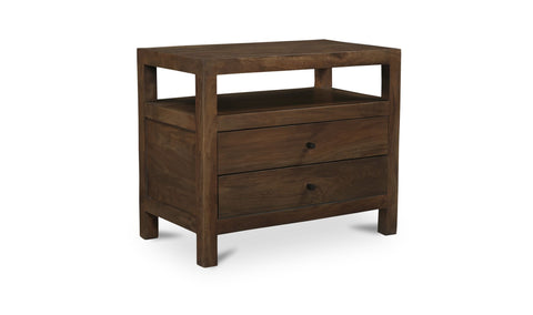 Windsor Nightstand Dark Brown