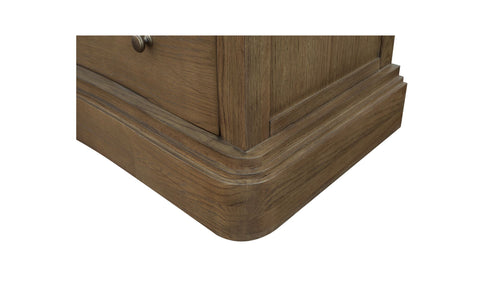 Clarence 6 Drawer Dresser Warm Brown