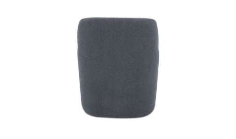Maisie Rolling Dining Chair Slate Blue