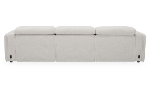 Wilder Power Recliner Sofa Flecked Oat