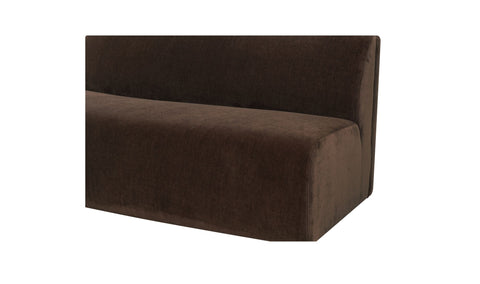 Naomi Convex Sofa Dark Brown