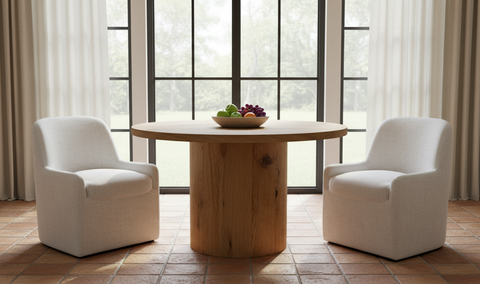 Hansen Dining Table Rustic Oak