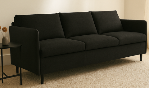 Teller Sofa Warm Black