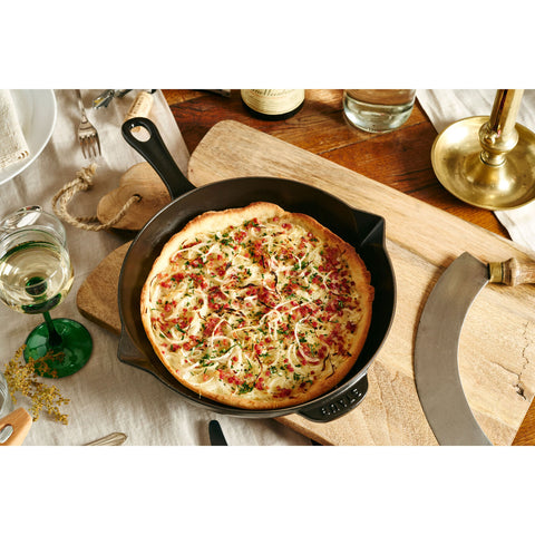 Cast Iron - 12" Fry Pan - Black