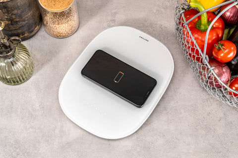 Enfinigy - Wireless Charging Scale - Silver