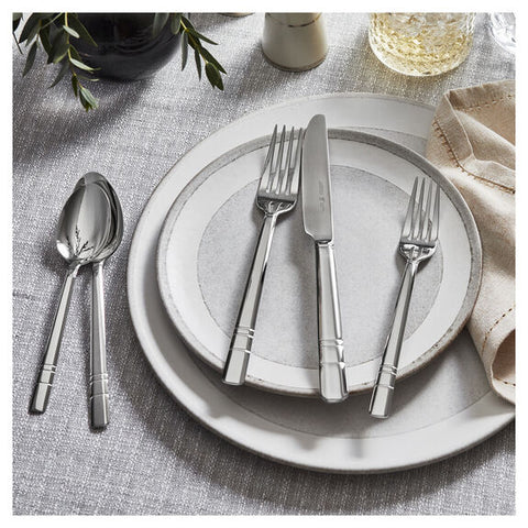 Flatware Sets - Madison Square 65pc 18/10 Stainless Steel Flatware Set