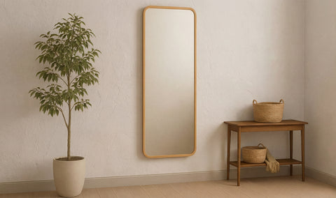Kai Floor Mirror Oak