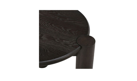 Jack Side Table Brushed Dark Brown