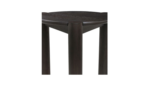 Jack Side Table Brushed Dark Brown