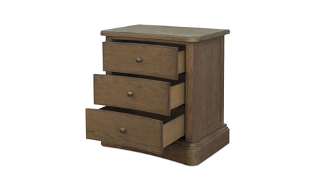 Clarence Nightstand Warm Brown