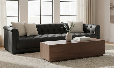 Sawyer Coffee Table Dark Brown