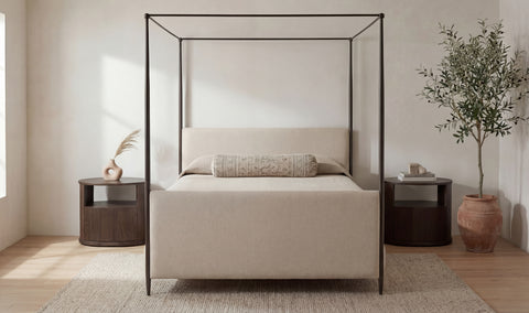 Viola King Bed Beige
