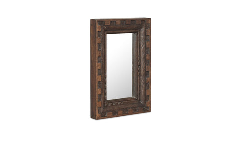 Holland Mirror Small Brown