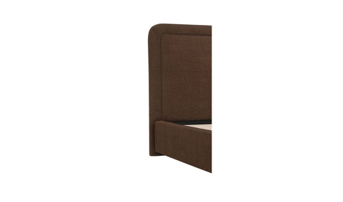 Simon King Storage Bed Brown