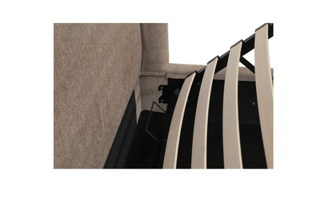 Weston King Storage Bed Brown