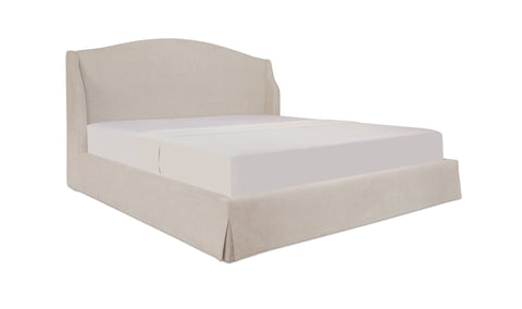 Weston King Storage Bed Cream