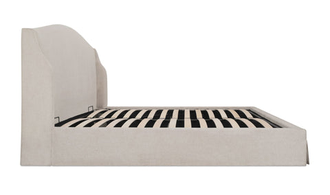 Weston King Storage Bed Cream