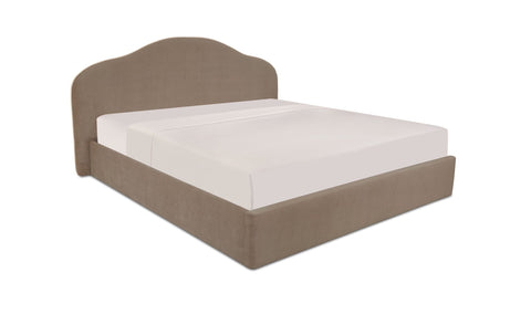 Maggie King Storage Bed Taupe