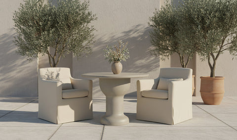 Magnolia Outdoor Café Table Cream
