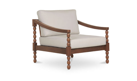 Delilah Outdoor Accent Chair Brown