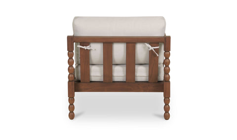 Delilah Outdoor Accent Chair Brown