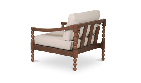 Delilah Outdoor Accent Chair Brown