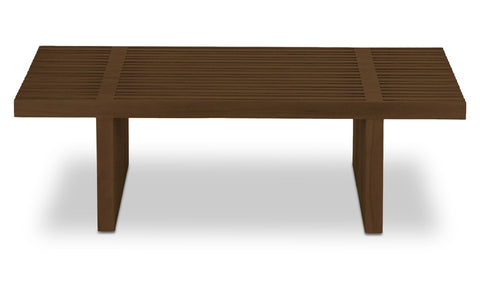 Fletcher Outdoor Coffee Table Brown