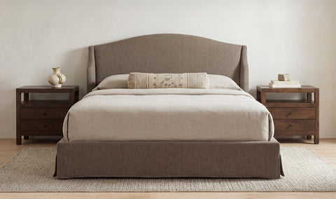 Weston Queen Storage Bed Brown