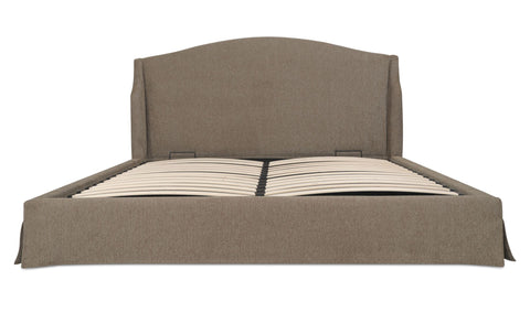 Weston Queen Storage Bed Brown