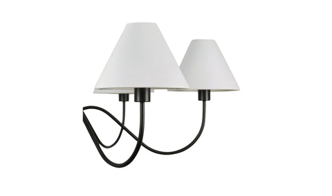 Whitney Chandelier Blackened Bronze