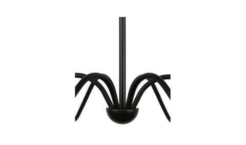 Whitney Chandelier Blackened Bronze