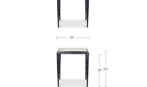 Mari Side Table Clear