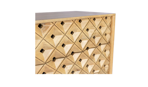 Fulton 4 Door Sideboard Natural