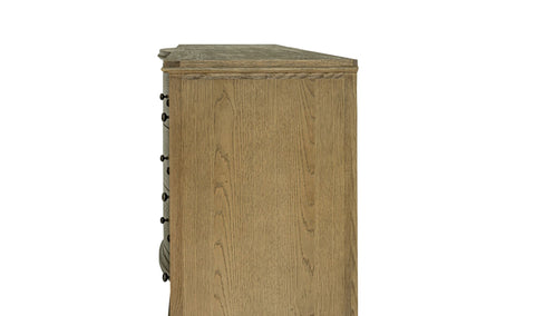 Sadie 9 Drawer Dresser Brown