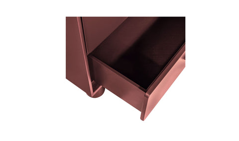 Jolene 6 Drawer Dresser Deep Red