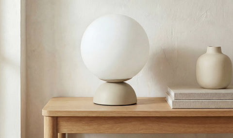 Ovi Table Lamp Soft Beige