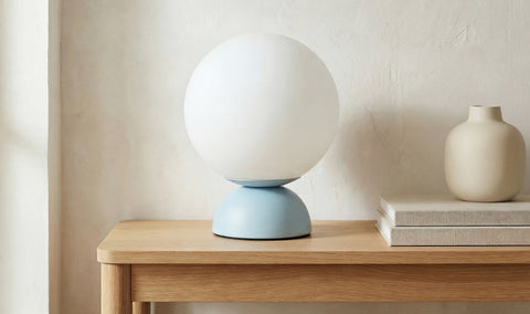 Ovi Table Lamp Light Blue