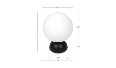 Ovi Table Lamp Black