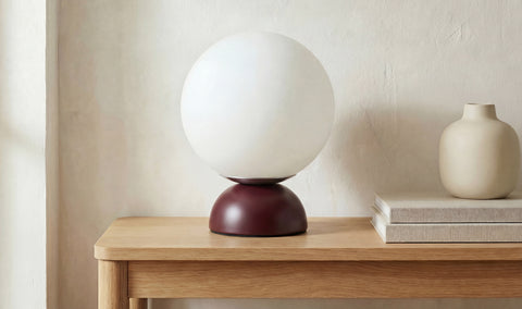Ovi Table Lamp Deep Red