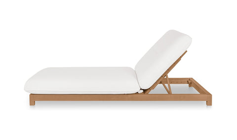 Enzo Outdoor Adjustable Lounge Chair White