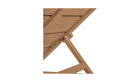 Enzo Outdoor Adjustable Lounge Chair White
