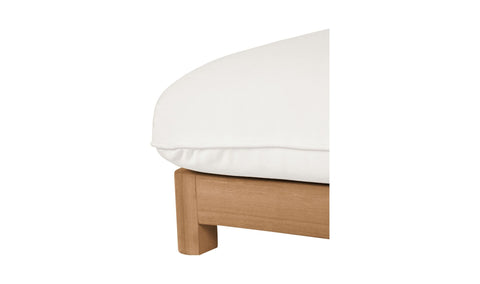 Enzo Outdoor Adjustable Lounge Chair White
