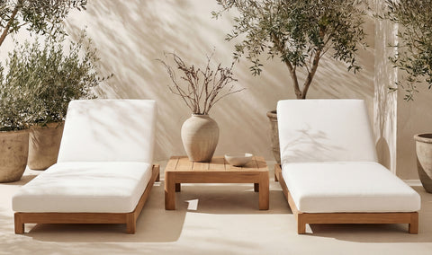 Enzo Outdoor Side Table Natural