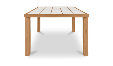 Marina Outdoor Dining Table Natural