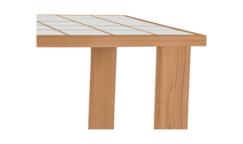 Marina Outdoor Dining Table Natural